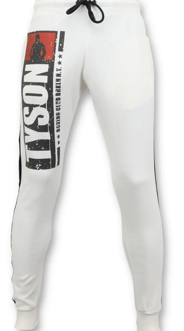 Trainingspak Heren - Iron Mike Tyson - Wit