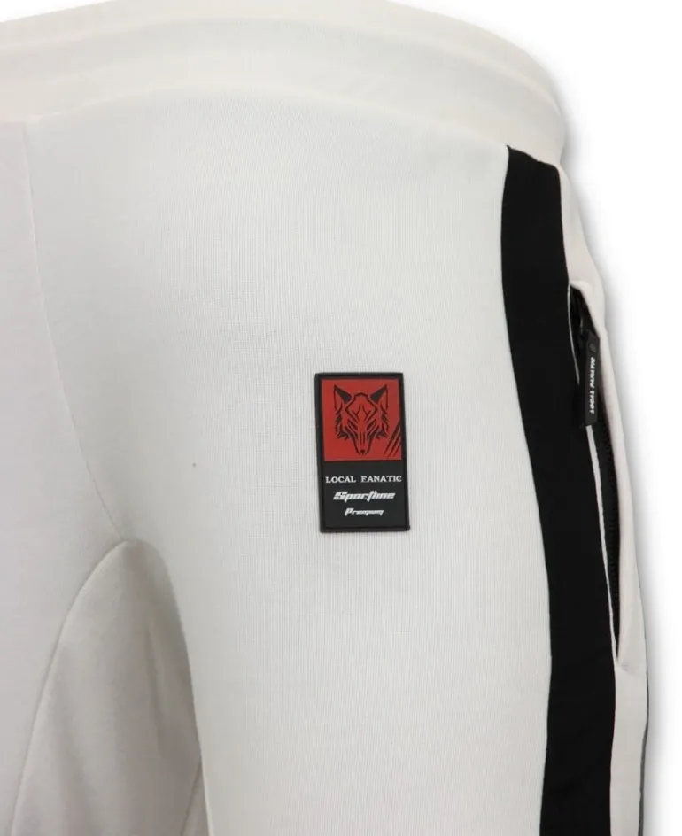 Trainingspak Heren - Iron Mike Tyson - Wit