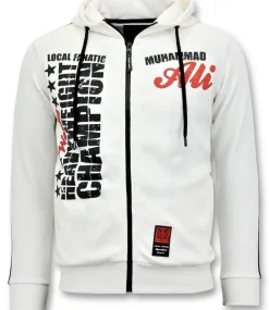 Trainingspak Heren - Muhammad Ali - Wit
