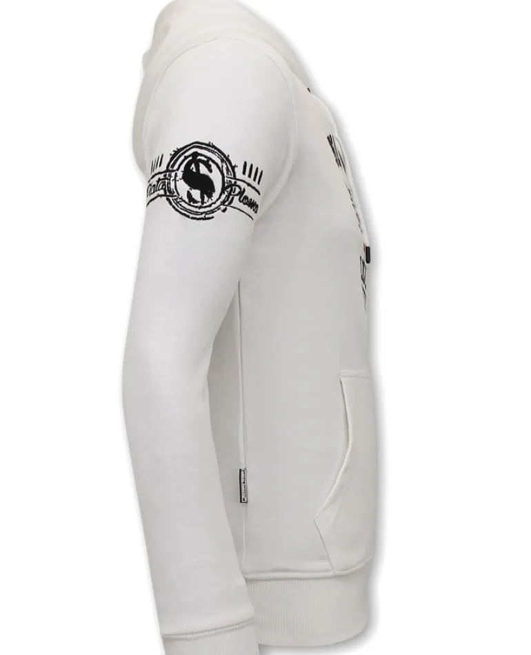 Trainingspak Heren - Narcos University - Wit