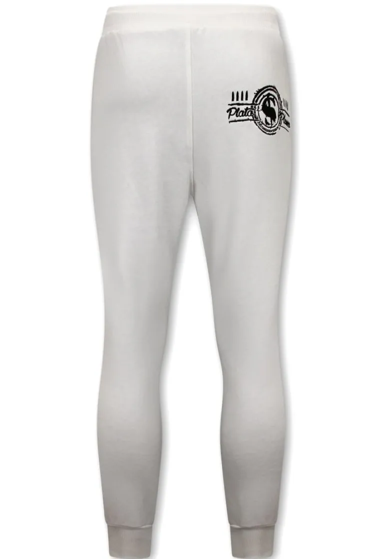 Trainingspak Heren - Narcos University - Wit