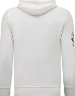 Trainingspak Heren - Omerta, Cosa Nostra - Wit