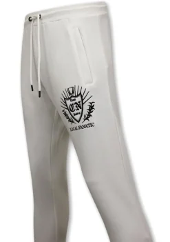 Trainingspak Heren - Omerta, Cosa Nostra - Wit