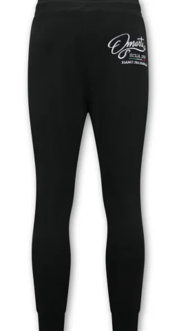 Trainingspak Heren - Omerta, Cosa Nostra - Zwart