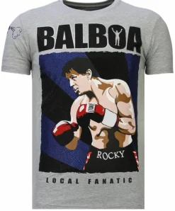 T-shirt Heren - Balboa - Grijs