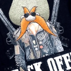 T-shirt Heren - Bandit Chief - Zwart