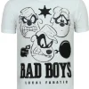 T-shirt Heren - Beagle Boys - Wit