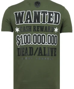 T-shirt Heren - Beagle Boys - Groen