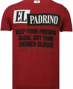 T-shirt Heren - Billionaire Boss - Bordeaux