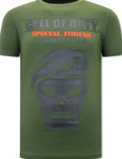 T-shirt Heren - Call of Duty - Groen