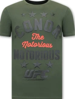 T-shirt Heren - Conor McGregor UFC - Groen