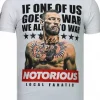 T-shirt Heren - Conor Notorious - Wit