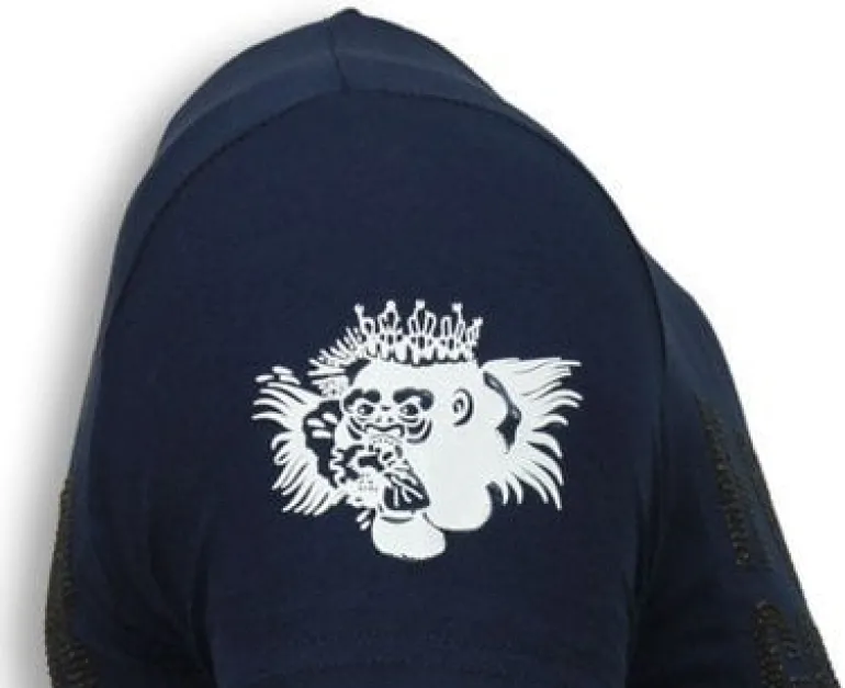 T-shirt Heren - Conor Notorious - Blauw