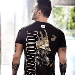 T-shirt Heren - Conor Notorious - Zwart