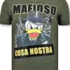 T-shirt Heren - Cosa Nostra Mafioso - Groen