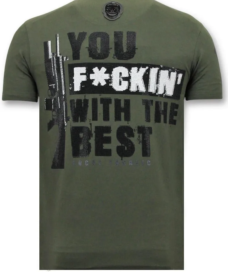 T-shirt Heren - Daffy Montana - Groen