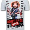 T-shirt Heren - Don't Fuck With The Chuck - Wit
