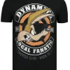 T-shirt Heren - Dynamite Coyote - Zwart