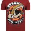 T-shirt Heren - Dynamite Coyote - Bordeaux