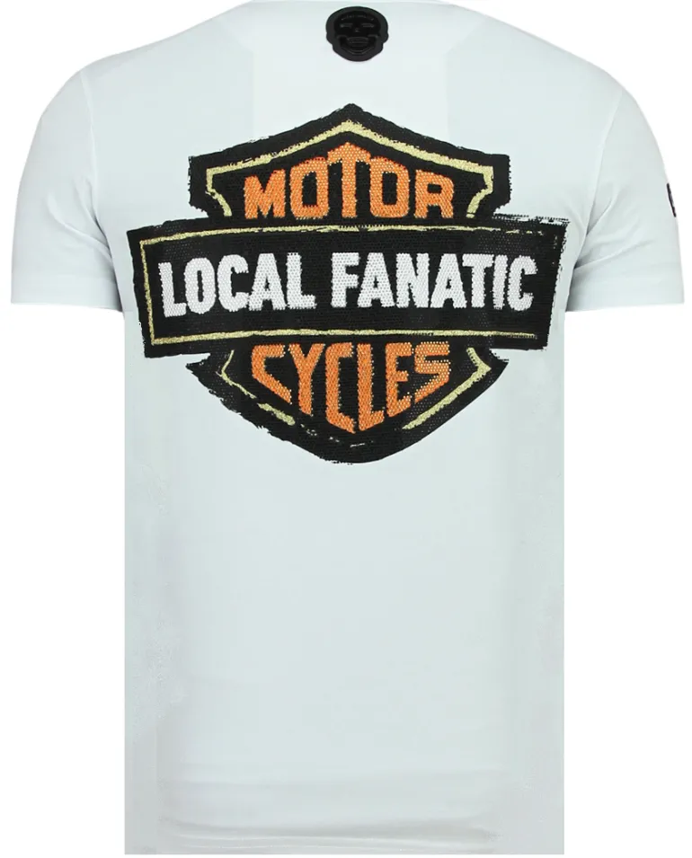 T-shirt Heren - Dynamite Coyote - Wit