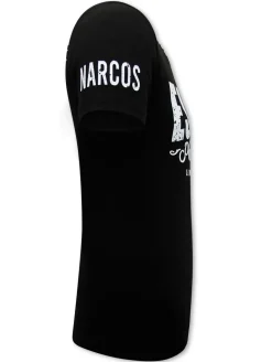 T-shirt Heren - ESCOBAR - Zwart