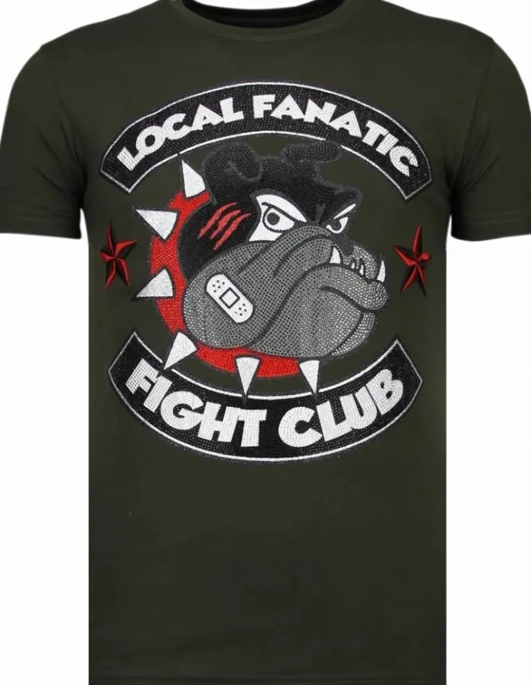 T-shirt Heren - Fight Club Spike - Groen