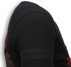 T-shirt Heren - Fighter! - Zwart