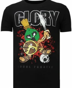 T-shirt Heren - Glory Martial - Zwart
