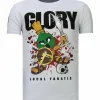 T-shirt Heren - Glory Martial - Wit