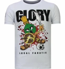 T-shirt Heren - Glory Martial - Wit