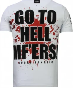 T-shirt Heren - Glory Martial - Wit