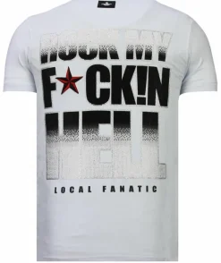 T-shirt Heren - Hellboy - Wit