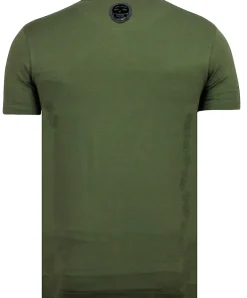 T-shirt Heren - ICONS Vertical - Groen