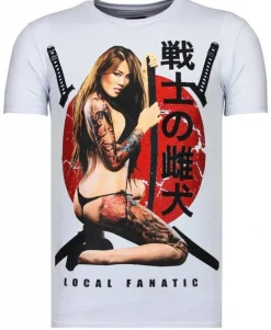 T-shirt Heren - Killer Bitch - Wit