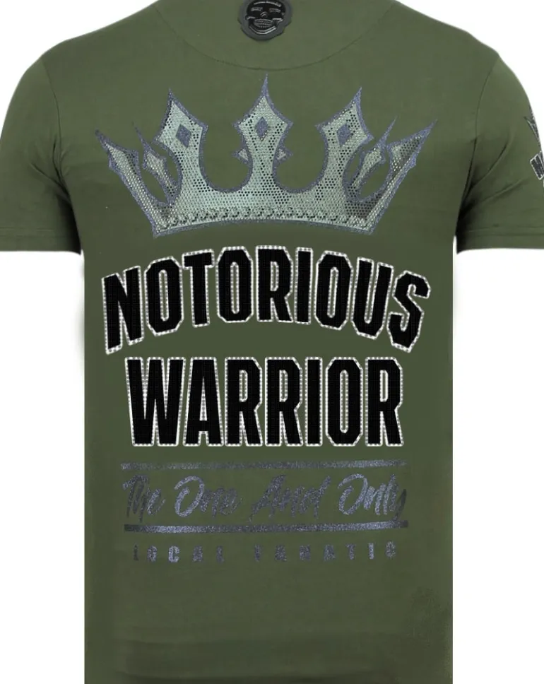 T-shirt Heren - King Notorious - Groen