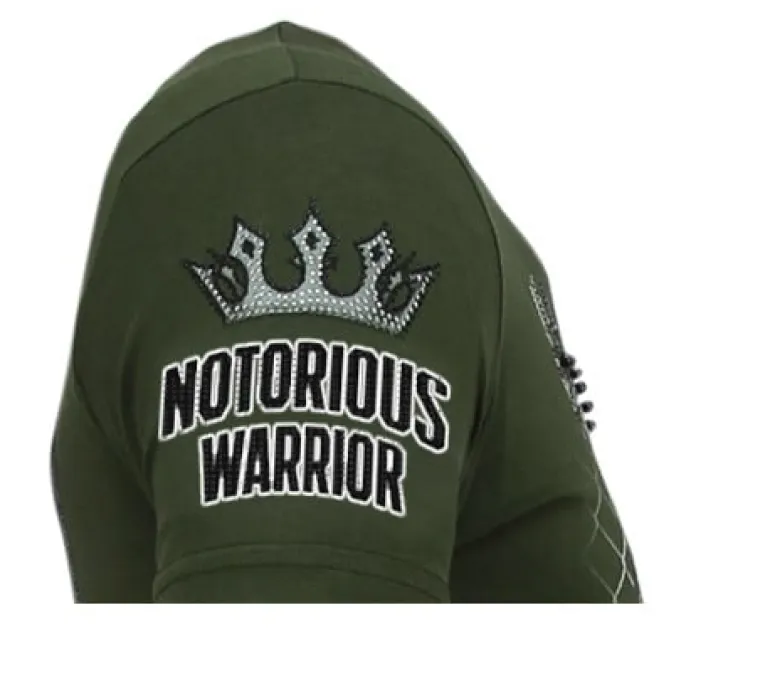 T-shirt Heren - King Notorious - Groen