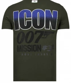 T-shirt Heren - Like A Boss - Groen