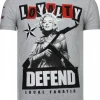 T-shirt Heren - Loyalty Marilyn - Grijs