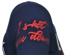 T-shirt Heren - Loyalty Marilyn - Blauw