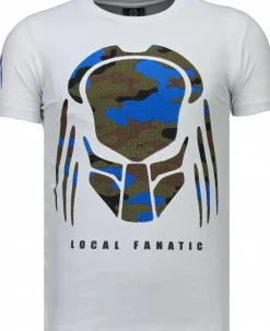 T-shirt Heren - Milf Hunter - Wit