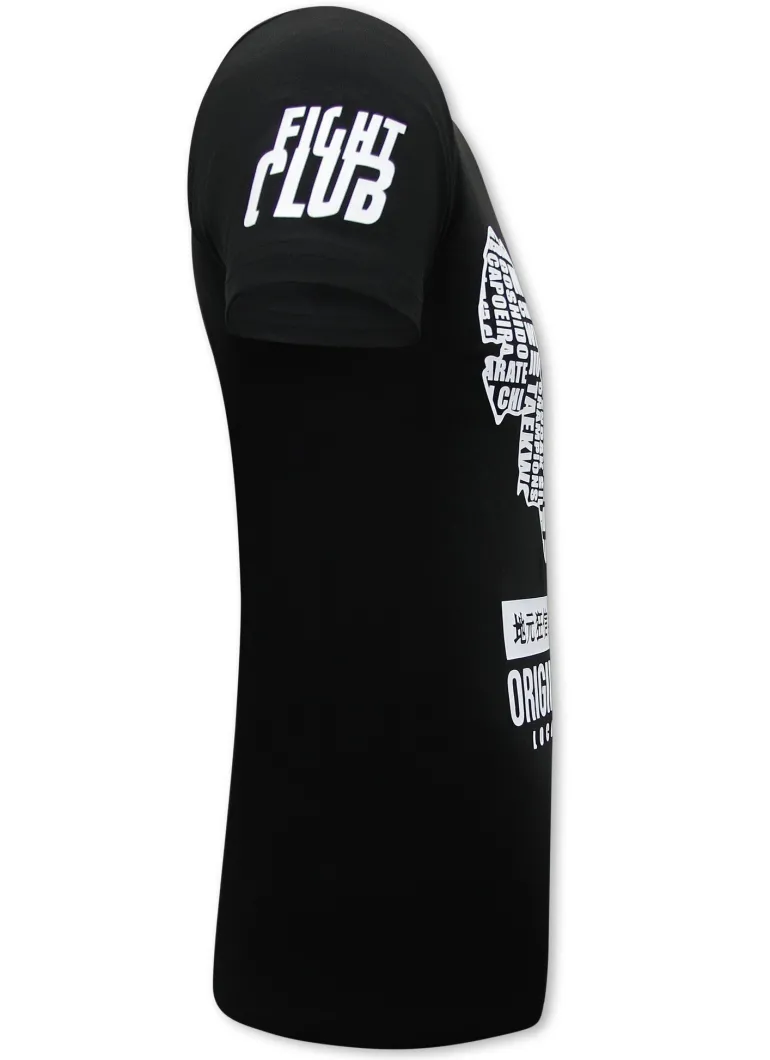 T-shirt Heren - MMA Orginal Fighter - Zwart