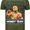 T-shirt Heren - Money Team Champion - Groen