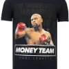 T-shirt Heren - Money Team Champion - Blauw