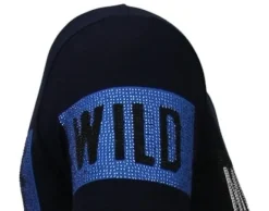 T-shirt Heren - Monster Party - Blauw