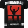 T-shirt Heren - Muhammad Ali - Zwart