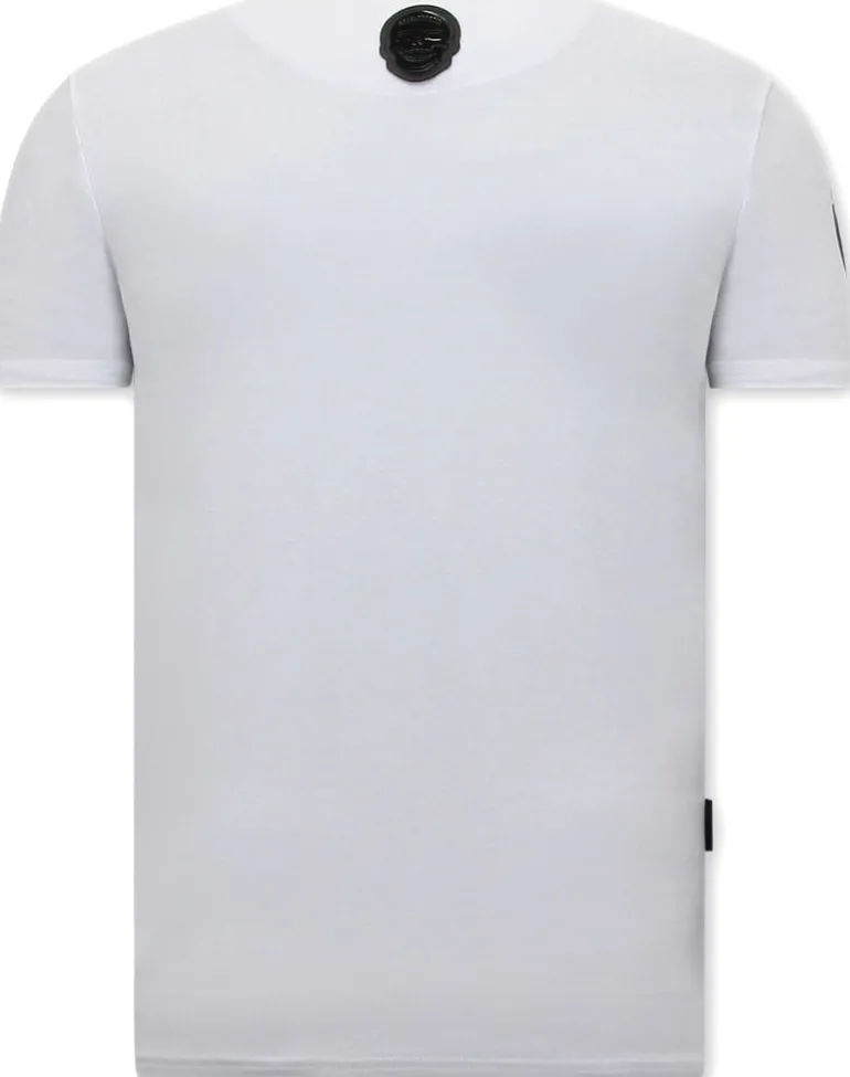 T-shirt Heren - Narcos Billionaire - Wit