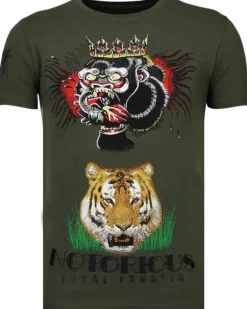 T-shirt Heren - Notorious Tattoo - Groen