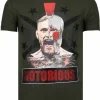 T-shirt Heren - Notorious Warrior - Groen
