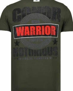 T-shirt Heren - Notorious Warrior - Groen
