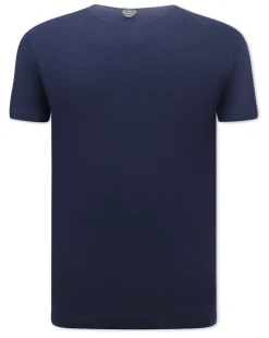 T-shirt Heren - Pablo Escobar Uzi - Blauw